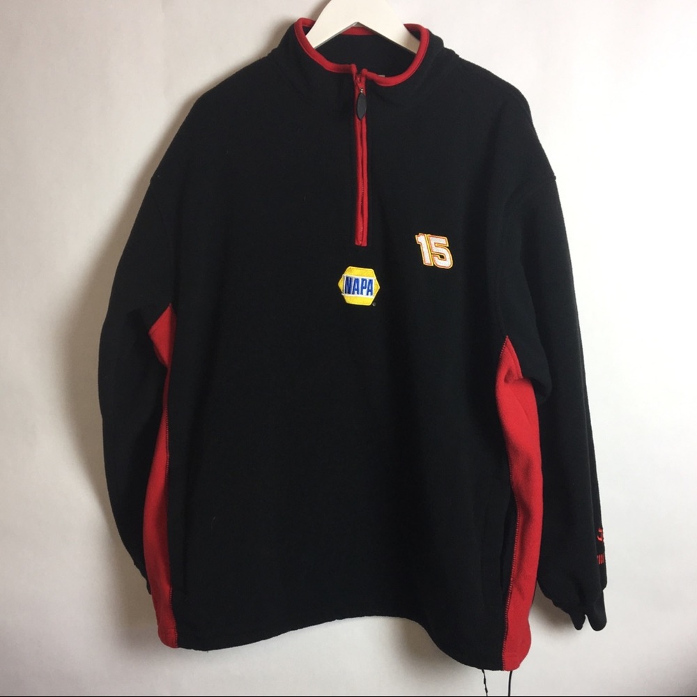 Chase Nascar Michael Waltrip NAPA 1/2Zip SweaterXL